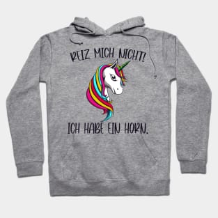 Zickiges Einhorn Frauen Geschenke Hoodie